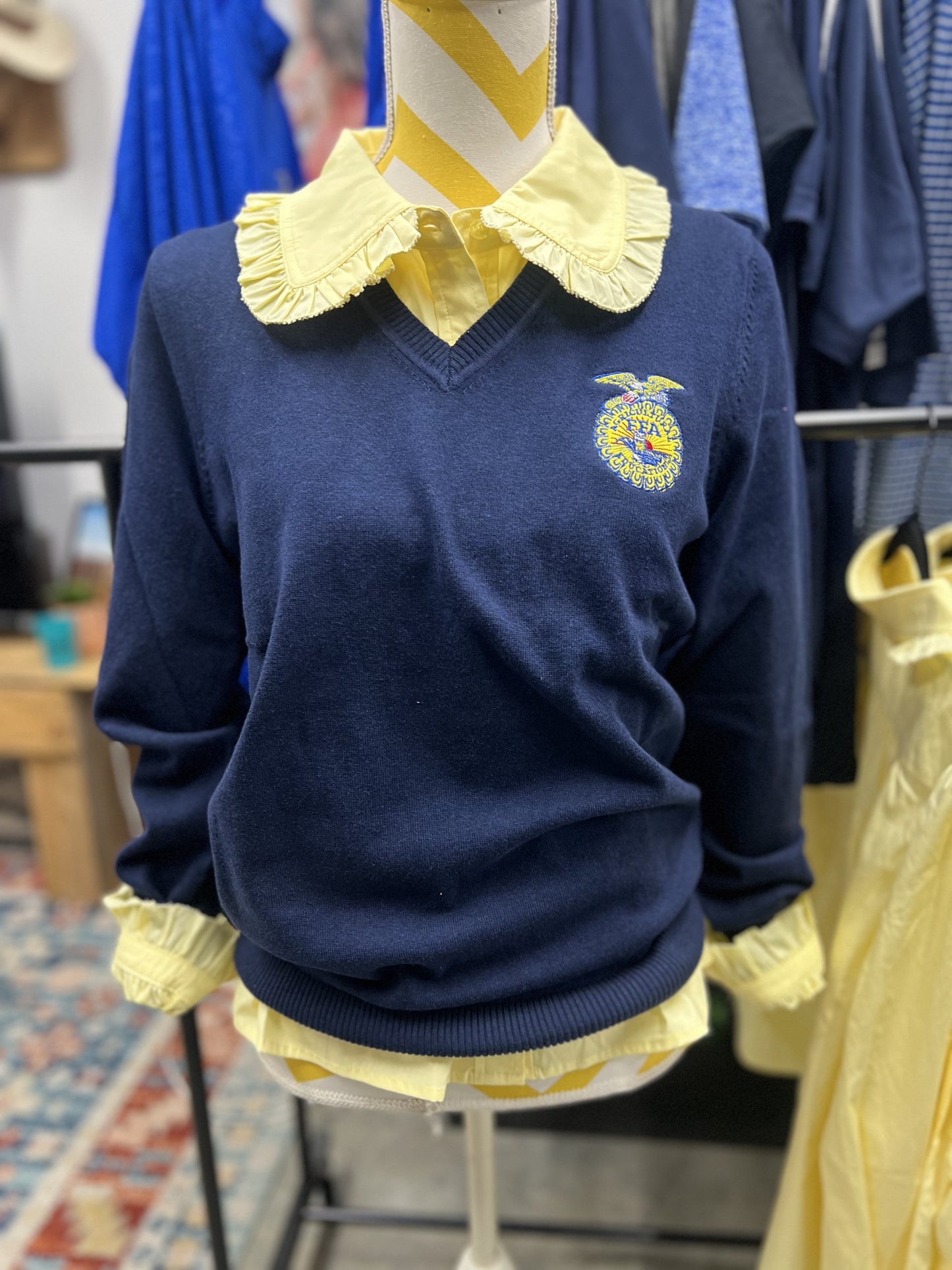 FFA Navy Sweater