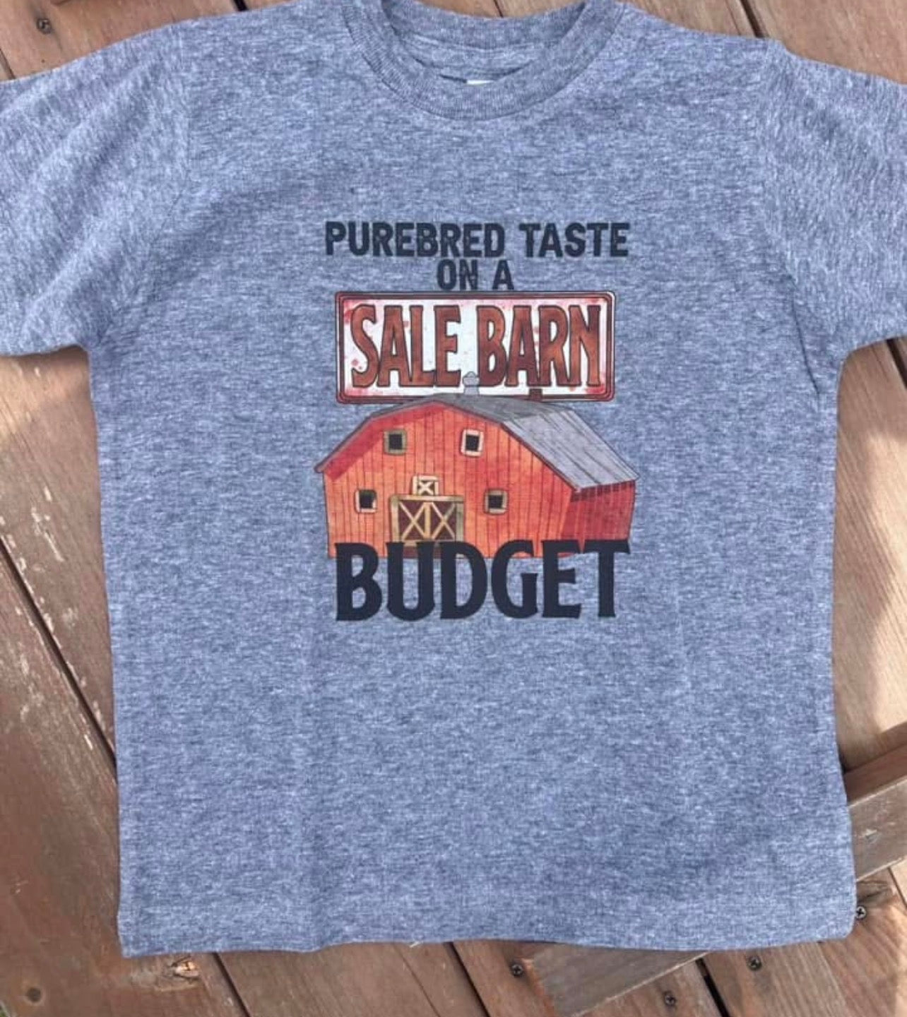 Sale barn budget tee