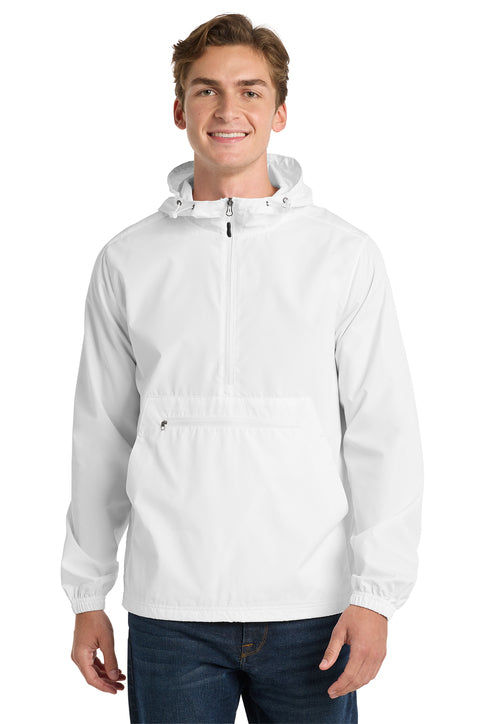 4-H White hooded pullover