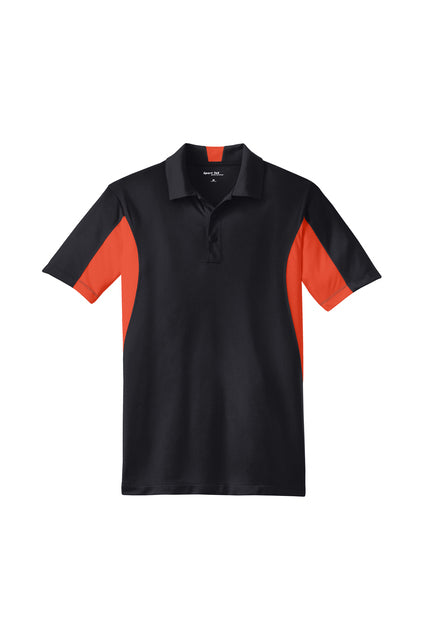 Adult black/orange polo