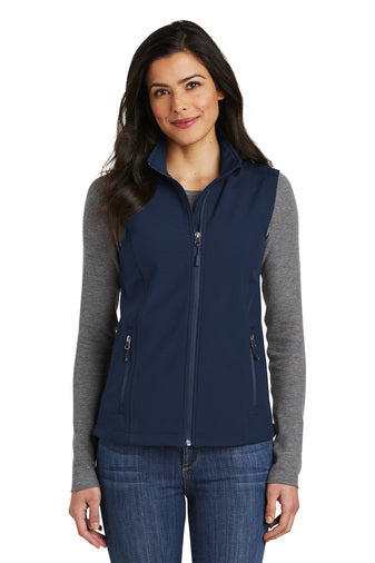 FFA Navy Women's Softshell Vest